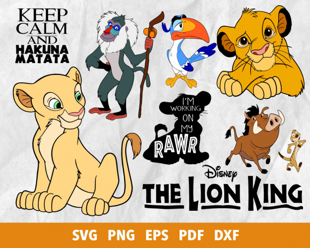 Lion King SVG Bundle 1300+