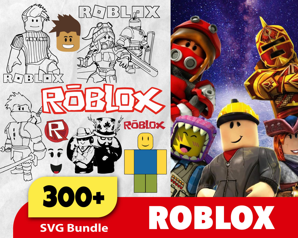 Download 300 Roblox Svg Bundle 1 0