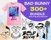Bad Bunny SVG Bundle 300+