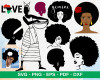 Afro SVG Bundle 2900+