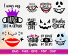 Funny Face Mask SVG Bundle 500+