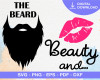 Beauty And The Beard SVG