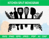 Kitchen Split Frame SVG