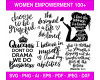 Women Empowerment SVG Bundle 100+ 
