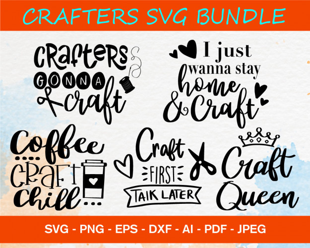 Crafters SVG Bundle 40+ 