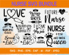 Nurse Quotes SVG Bundle 100+ 