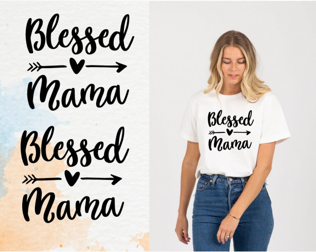 Blessed Mama SVG