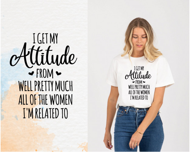 I Get My Attitude SVG