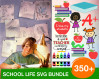 School Life SVG Bundle 350+
