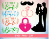 Bride  SVG Bundle 100+