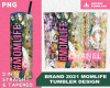 Tumbler Template PNG Brand Momlife 20oz Skinny