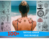 Tattoo Ideas SVG Bundle 100+