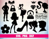Barbie SVG Bundle 100+