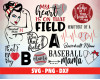 Baseball Mom SVG Bundle 100+