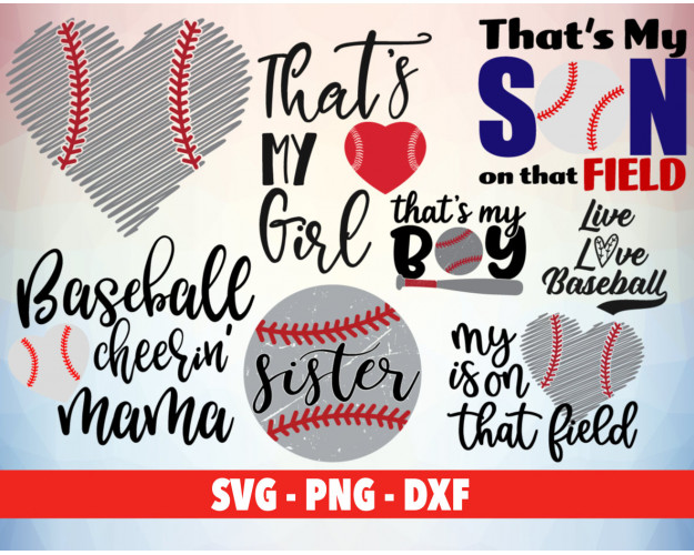 Baseball Mom SVG Bundle 100+