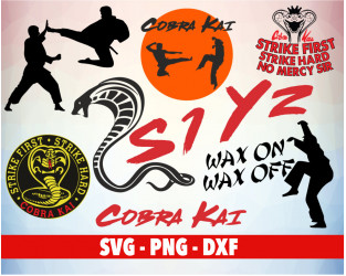 390 Cobra Kai Bundle SVG, Cobra Kai Svg, Cobra Kai Logo, Kai - Inspire  Uplift