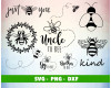 Bee SVG Bundle 100+