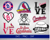 St. Louis Cardinals SVG Bundle 50+
