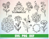 Botanical SVG Bundle 100+