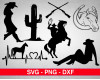 Cowgirl SVG Bundle 100+