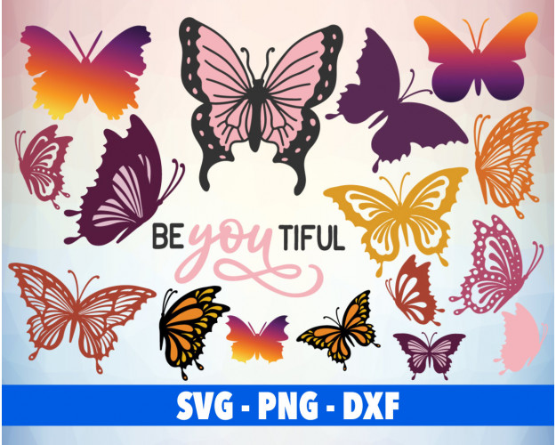 Butterfly SVG Bundle 100+