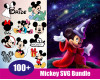 Mickey Mouse SVG Bundle 100+