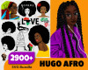 Afro SVG Bundle 10000+