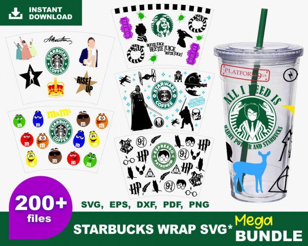 Starbucks SVG Bundle 5000+