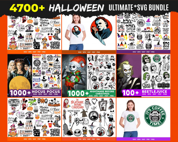 Halloween SVG Bundle 4700+