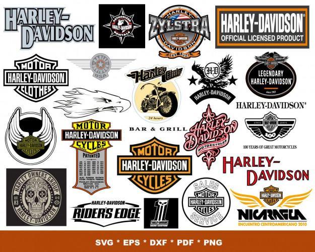 Harley Davidson SVG Bundle 200+