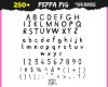 Peppa Pig SVG Bundle 250+