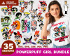 Powerpuff Girls SVG Bundle 37+ 