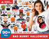 Bad Bunny Hallowen SVG