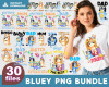 Bluey PNG Bundle 