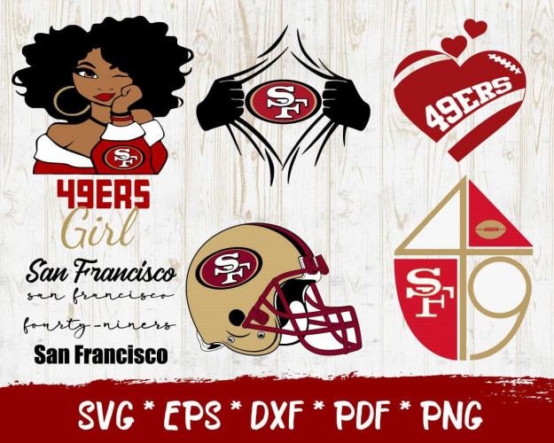 San Francisco 49ers SVG Bundle 40+