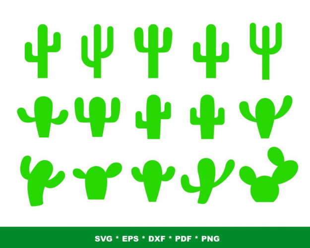 Cactus SVG Bundle 100+