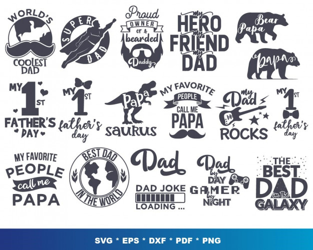 Father’s Day SVG Bundle 100+