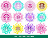 Starbucks Mandala SVG Bundle 200+