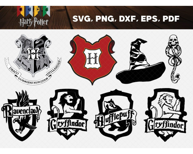 Hogwarts SVG Bundle 50+