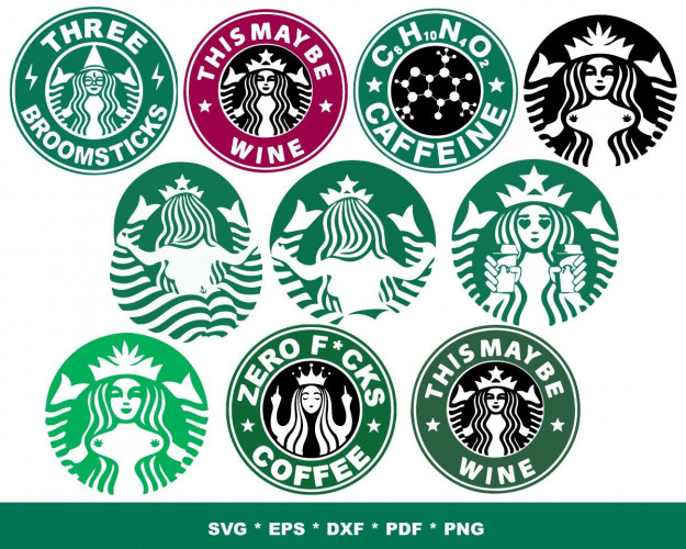 Starbucks SVG Bundle 300+