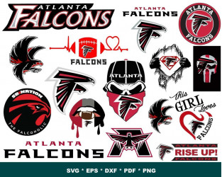 All NFL Team Layered SVG Logos -  - 0.99 Cent SVG Files