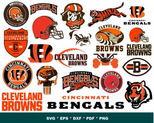 Cincinnati Bengals Svg Bundle, Bengals Svg, Cincinnati Bengals Logo,  Bengals Clipart, Football SVG bundle, Svg File for cricut, Nfl Svg