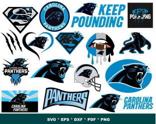 Carolina Panthers SVG File – Vector Design in, Svg, Eps, Dxf, and