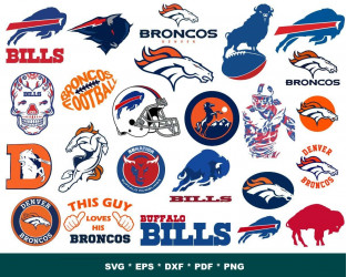 Buffalo Bills Helmet Clipart NFL Team SVG