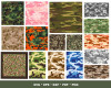 Camouflage SVG Bundle 100+