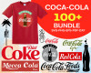 Coca-Cola SVG Bundle 100+