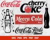 Coca-Cola SVG Bundle 100+
