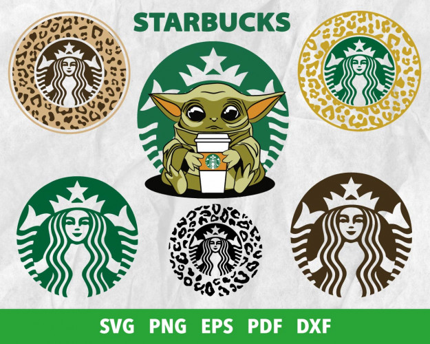 Starbucks Wrap SVG Bundle 400+