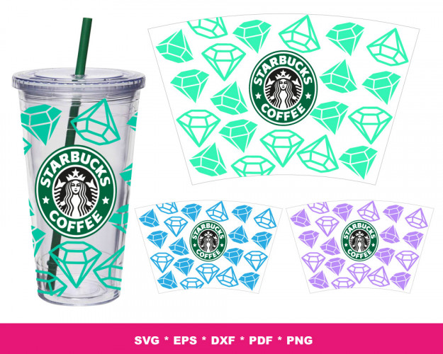 Starbucks Glam Baby SVG Bundle 300+