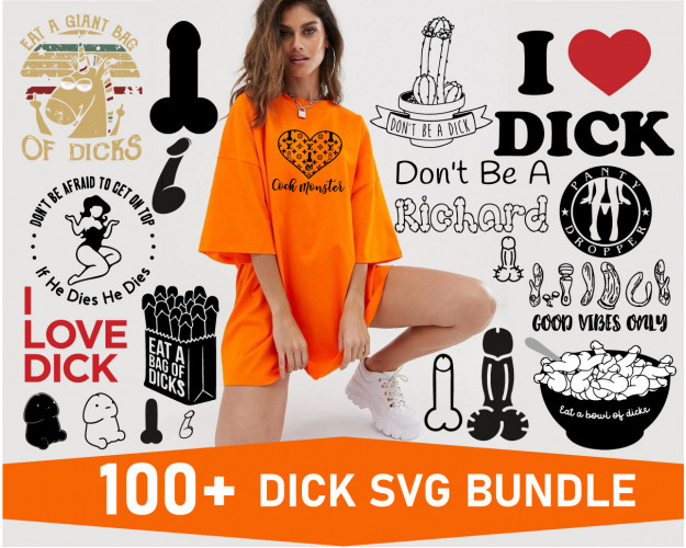 Dick SVG Bundle 100+